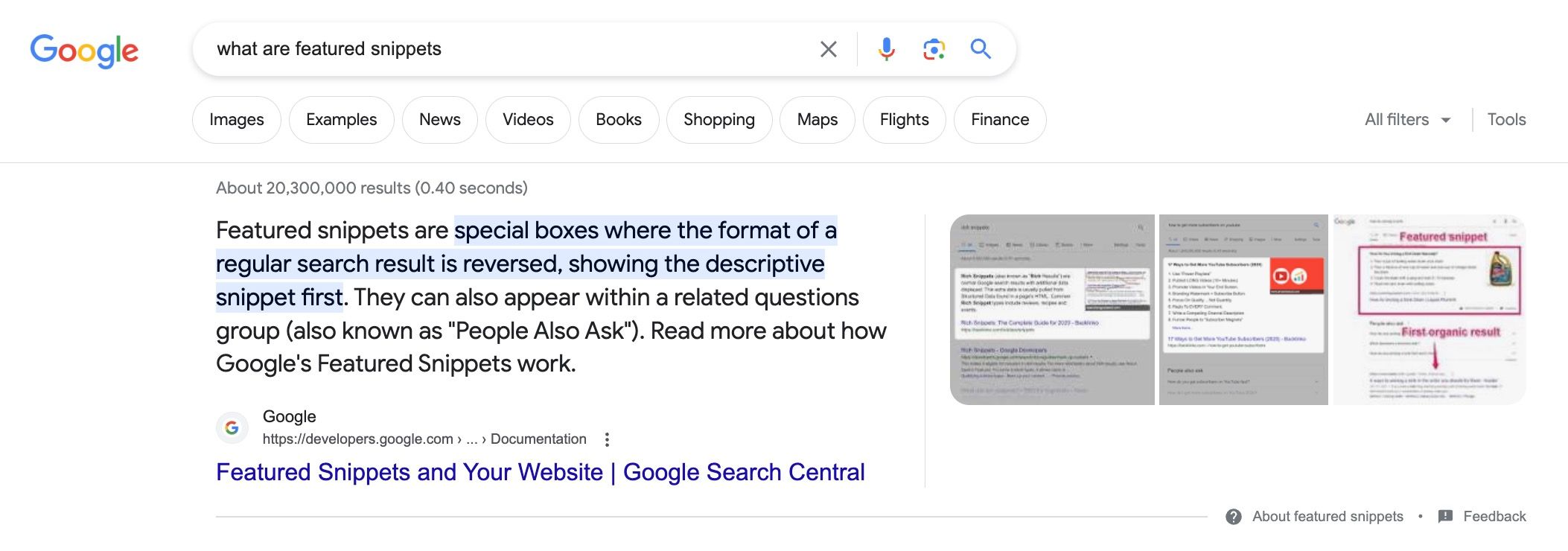 google-featured-snippet