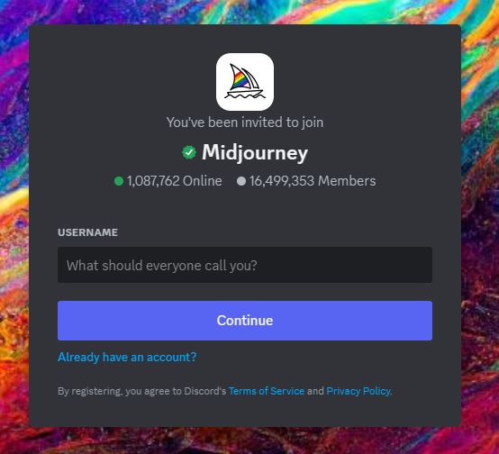 midjourney-AI-discord